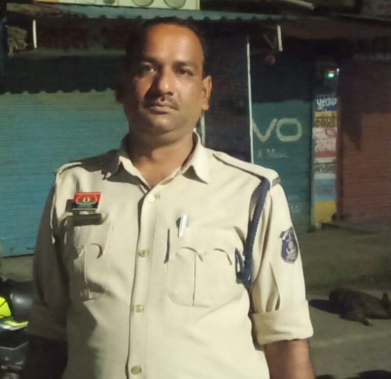 दसवीं बटालियन के समीप सड़क हादसे में आरक्षक की दर्दनाक मौत