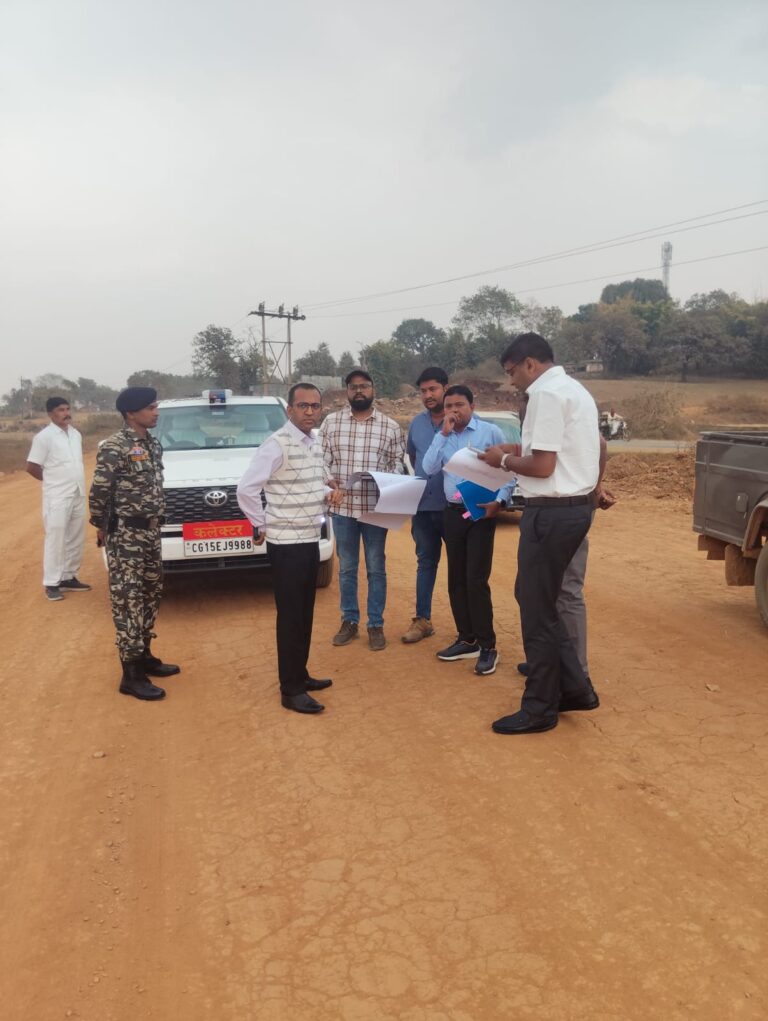 एन एच 343 बाइपास निर्माण कार्य का कलेक्टर ने किया निरीक्षण, तय समय-सीमा में गुणवत्तायुक्त कार्य पूर्ण करने के निर्देश भू-अर्जन संबंधित प्रकरण का तत्काल करें निराकरण-कलेक्टर