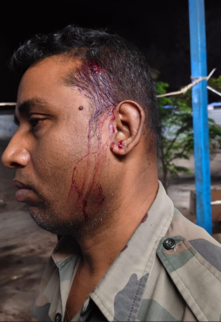 अमेरा खदान में कोयला चोरों का हमला, त्रिपुरा राइफल का जवान गंभीर 