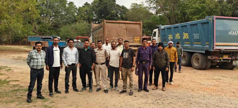 मांड व मैनी नदी क्षेत्र में अवैध उत्खनन पर बड़ी कार्रवाई, 22 वाहन जब्त