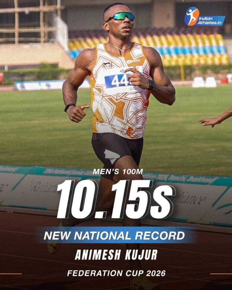 माटीपुत्र अनिमेष ने बढ़ाया छत्तीसगढ़ का मान, 10.15 सेकंड में 100 मीटर दौड़ पूरी कर रचा नया राष्ट्रीय इतिहास जशपुर की गलियों से कॉमनवेल्थ गेम्स तक पहुँचा छत्तीसगढ़ का गौरव, मंत्री श्री राजेश अग्रवाल ने दी शुभकामनाएं