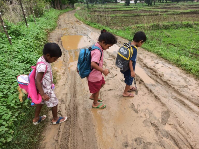 चांदनी-बिहारपुर के चौकापारा में 300 घरों का एकमात्र रास्ता बना दलदल,