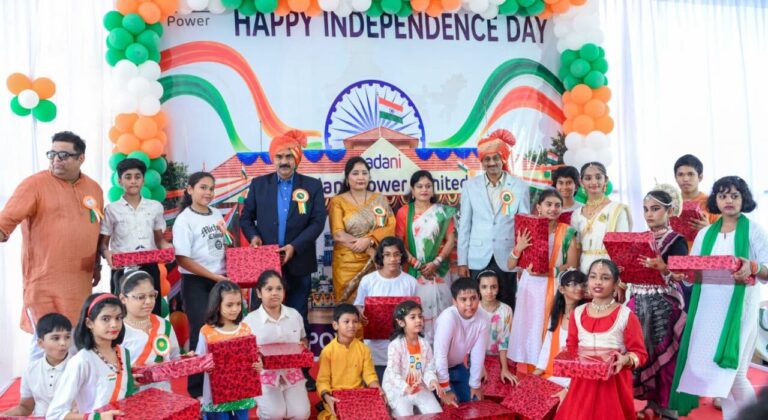 अदाणी पावर छोटे भंडार में हर्षोल्लास के साथ मनाया गया 80वाँ स्वतंत्रता दिवस
