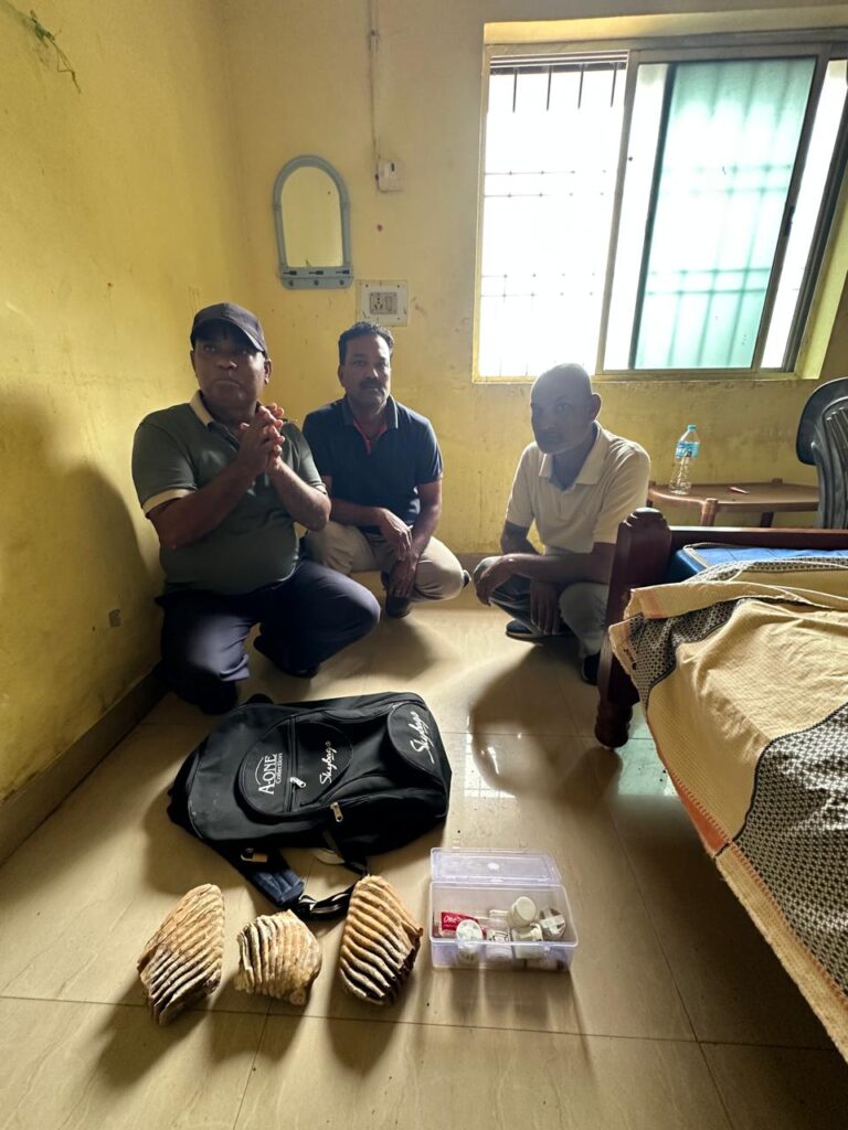 हाथी दांत तस्करी पर वन विभाग की संयुक्त कार्रवाई वन्य प्राणी संरक्षण अधिनियम के तहत तीन आरोपी को भेजा गया जेल