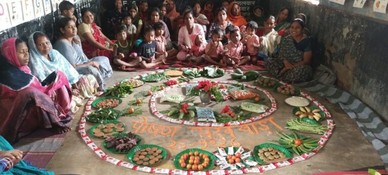सेवा संकल्प अभियान के तहत जिले के 255 आंगनबाड़ी केंद्रों में ‘आंगन मिलन सेवा’ का आयोजन
