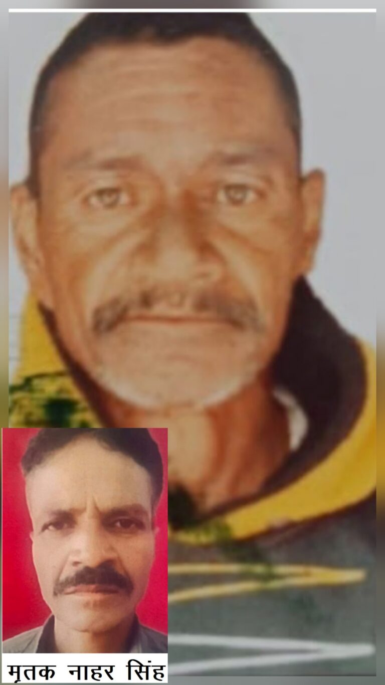अंधे कत्ल की गुत्थी सुलझी…… घर वालो को परेशान करता था इसलिए उतार दिया मौत के घाट,दो दिन बाद खुद लगा ली फांसी