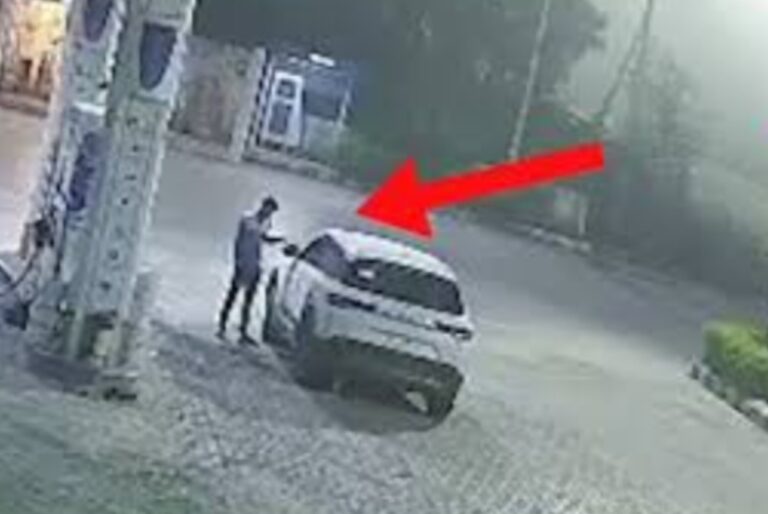फुल टैंक पेट्रोल भरवाकर भागे, 20 किमी पीछा कर चौपाटी में पकड़ी गई कार; नंबर प्लेट निकालकर पंपों को बना रहे थे निशाना