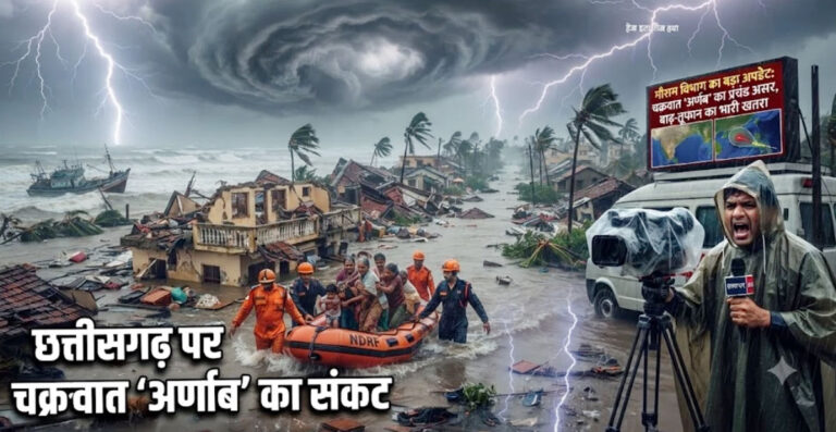 छत्तीसगढ़ के 1769 गांव बाढ़-तूफान के लिहाज से संवेदनशील, कलेक्टर करा सकेंगे स्कूलों में छुट्टी