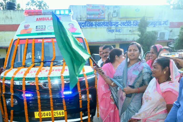 लटोरी अस्पताल में एडवांस लाइफ सर्पोट एंबुलेस की सुविधा मंत्री ने कराई उपलब्ध